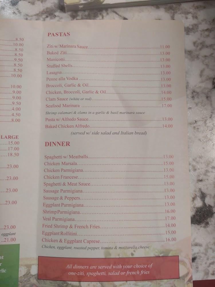 Villa Maria Pizzeria Menu image 2